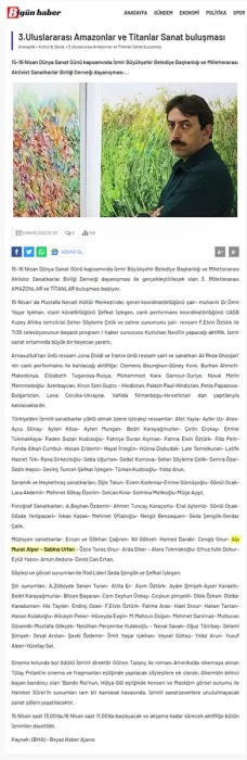 2022.05.06, BiGün Haber, 3. AMAZONLAR ve TİTANLAR Sanat Buluşması